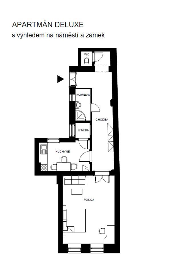 Apartmany Velke Namesti Кромержиж Екстер'єр фото